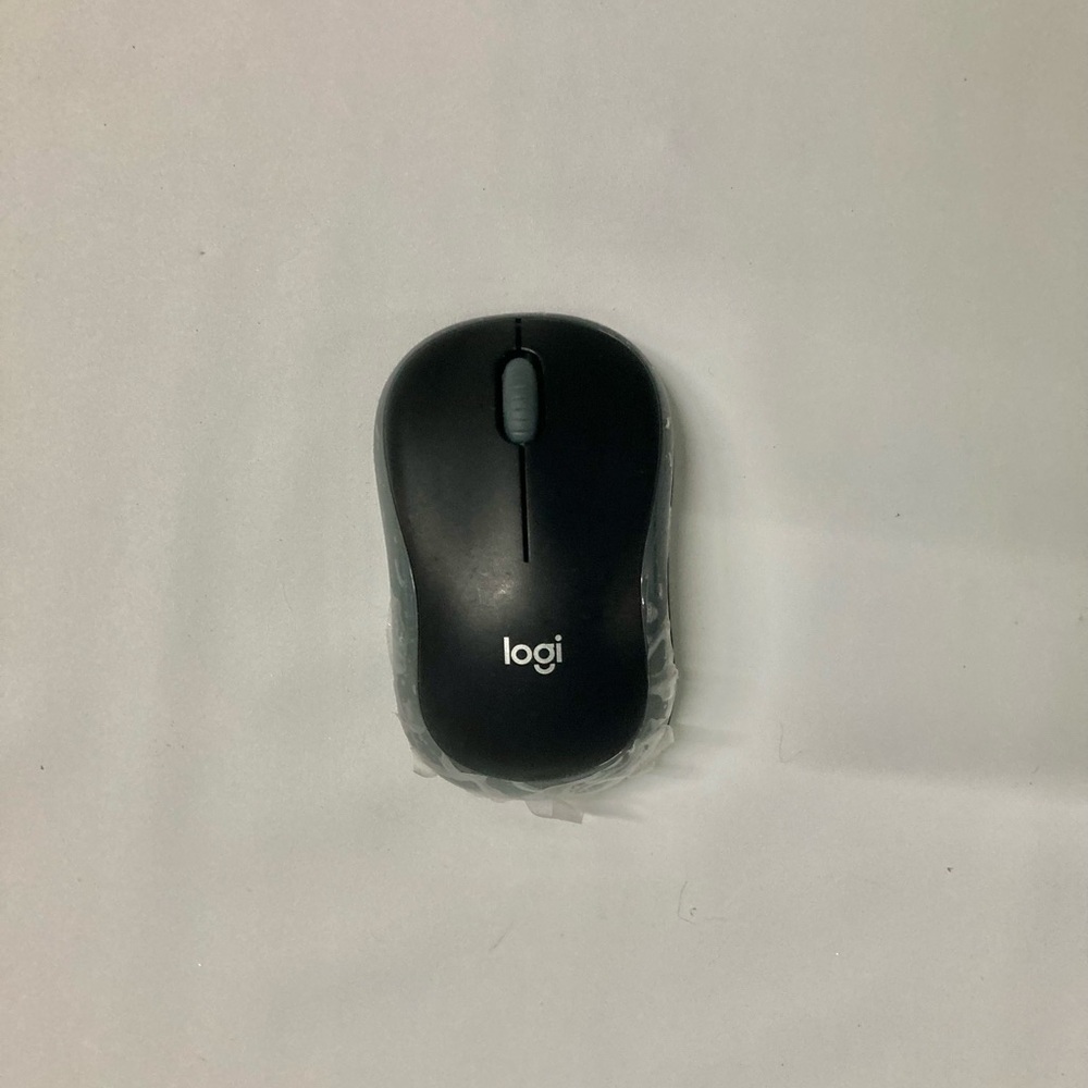 Logi Black Wireless Optical Mouse - Comfortable Everyday Use